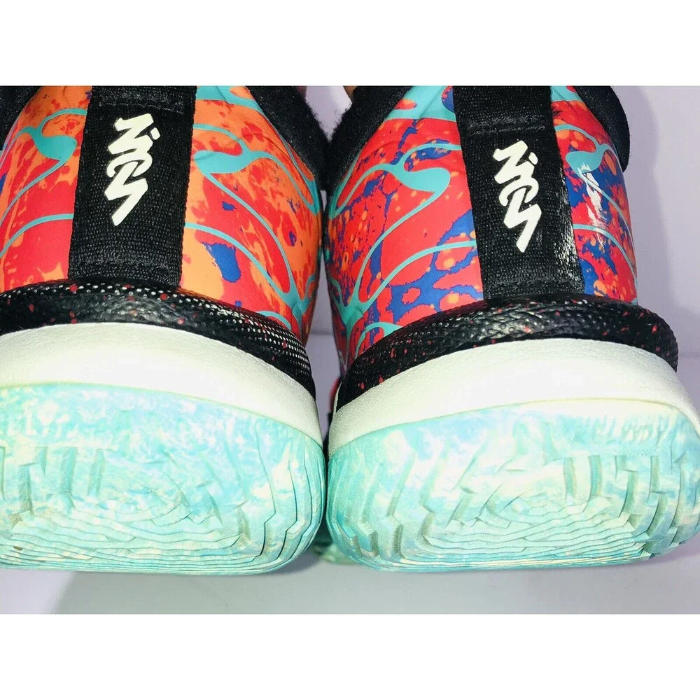 AIR JORDAN- ZION 1 Planet Z 'Fruity Pebbles' Men's Size 8 #DA3130-800 w/wear
